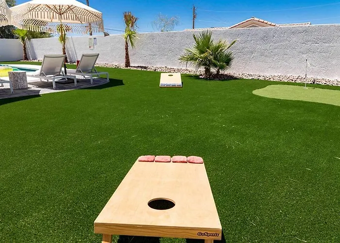 Hébergement de vacances Tropical Playhouse - Pool, Spa, Golf, Game *